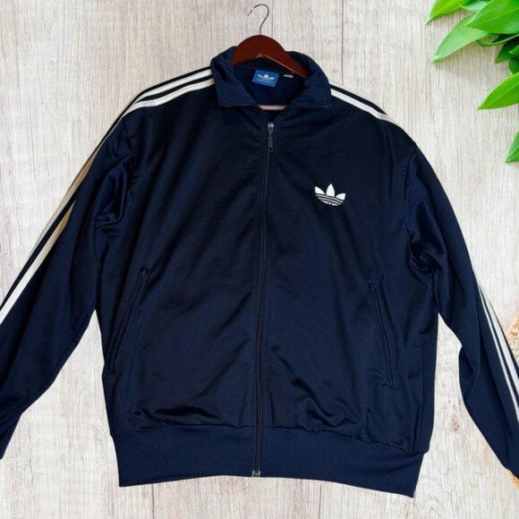 Adidas Men's Tracksuit XL Streetwear White Three Stripe Y2K 90s Hip Hop - Picture 1 of 10